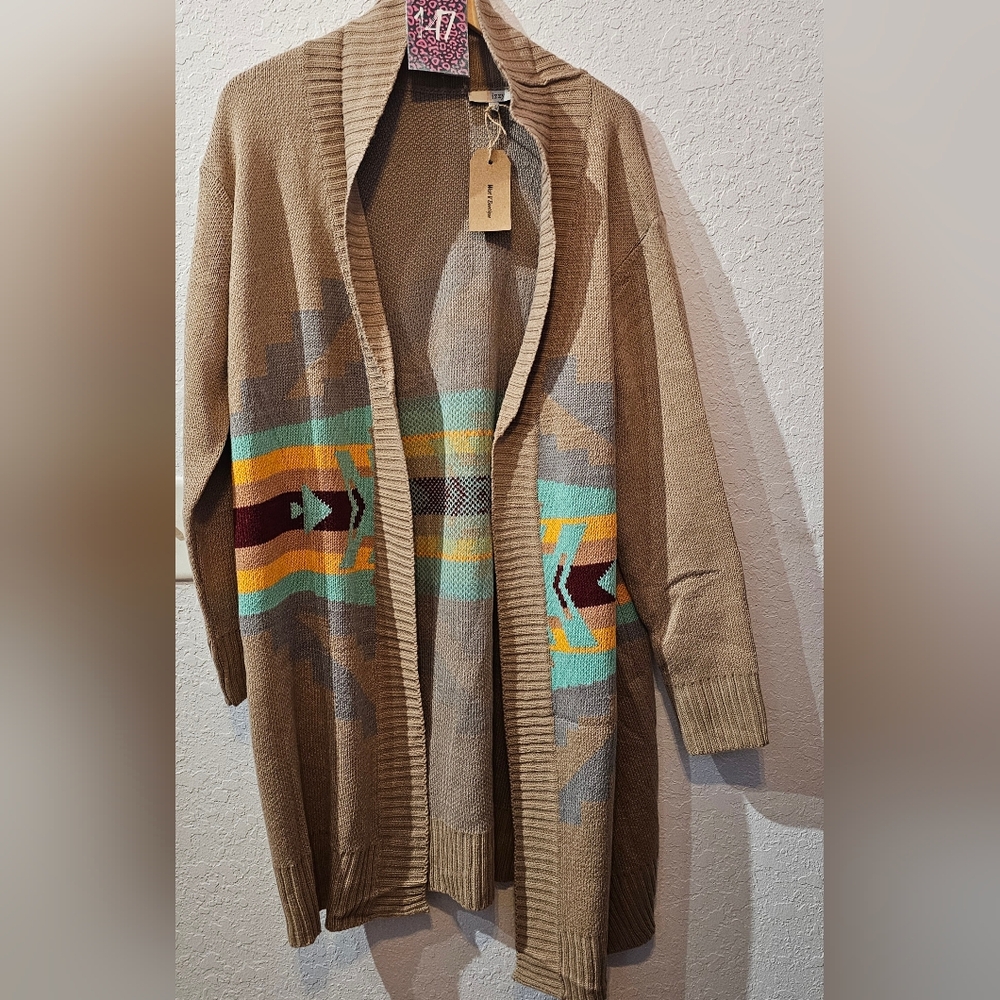 # 147  N W T  WOMEN'S :  BRAND , IZZY LONG SLEEVE LONG